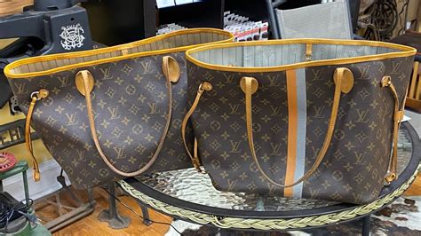 lv neverfull pictures side|louis vuitton Neverfull repair.